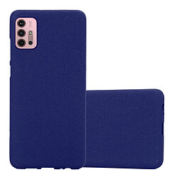 Cadorabo Coque Motorola MOTO G10 / G30 Etui en Bleu