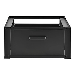 Acheter Socle avec Tiroir pour Machine à Laver Noir 63 x 54 x 31 cm [en.casa]