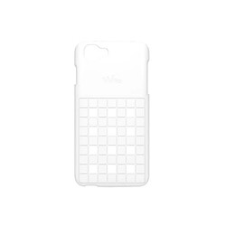 Coque ''Damier'' pour Wiko Kite - Blanche