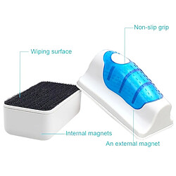 Acheter Wewoo Brosse magnétique aquarium nettoyage vitre apour LGues Poignée ergonomique outils de étanche 12 x 9.3 x 6.3 cm