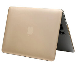 Avis Wewoo Housse Étui or pour Macbook Air 13,3 pouces A1369 / A1466 Boîtier de protection en plastique dur givré