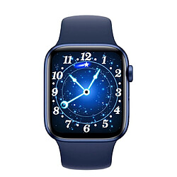 Universal Montres intelligentes bleues personnalisées composées sans fil chargées Bluetooth appelées montres intelligentes montres poignets montres intelligentes horloges intelligentes 1,75 pouces