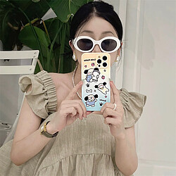 Avis GUPBOO Étui pour iPhone13ProMax Japon et Corée du Sud Gradient Dog Cartoon Phone Case Silicone