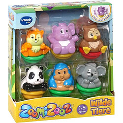 VTech Lot de 6 Animaux Sauvages multicolore