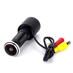 Wewoo Lentille de caméra CCD 800TVL CVBS porte analogique œil chat Couleur large vue visionneuse sécurité réglable