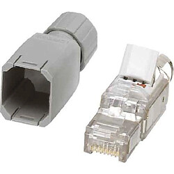 Connecteur RJ45 IP20 CAT5e Phoenix Contact VS-08-RJ45-5-Q/IP20 1417401 noir Conditionnement: 1 pc(s)