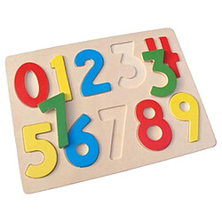 Blocs en bois Puzzle Board Set Jouets Éducatifs