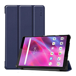 Enkay Etui en PU avec support bleu foncé pour votre Lenovo Tab M8/M8 (2nd Gen)/M8 (3rd Gen)