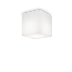 Avis Ideal Lux Downlight carré à 1 lumière blanc IP44