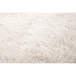 Paris Prix Tapis Shaggy Rond Fait Main Diamond Rose 120 cm