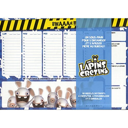 Lapins crétins, set de bureau