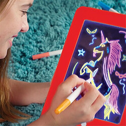 Avis Wewoo Tableau d'écriture LED 3D Magic Drawing Pad Creative enfants dessin jouets Bleu