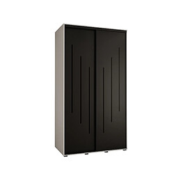 Abiks Meble Armoire DAVOS 8 À Portes Coulissantes 235,2/130/45 2 Portes