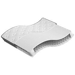 Maison Chic Matelas à ressorts bonnell moyen, Matelas doux pour chambre 180x200 cm -GKD92753