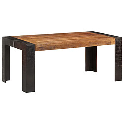 vidaXL Table de salle à manger 180x90x76 cm Bois de manguier massif 