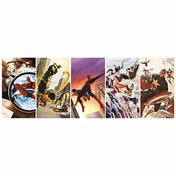 Clementoni - 39611 - Panorama 1000 pieces - Marvel 80°