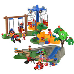 Playmobil® Playmobil Ensemble de Terrain de Jeu City Life avec Mini-Figurines et Accessoires Multicolore