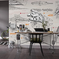 Avis Komar Photo murale Star Wars Blueprints 368 x 254 cm 8-493