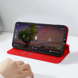 Avis Avizar Étui pour Xiaomi Redmi Note 13 5G Porte-carte Support Vidéo Rouge