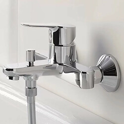 GROHE Robinet mitigeur mécanique baignoire et douche Edge - Chromé