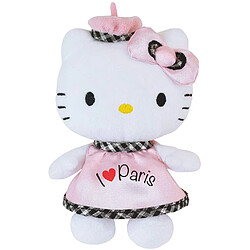 Jemini peluche I LOVE PARIS HELLO KITTY +/- 17 CM