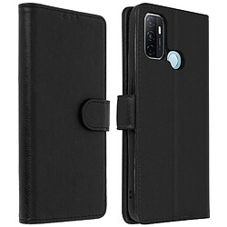 Avizar Étui Oppo A53 / A53s Housse Intégrale Porte-carte Fonction Support noir