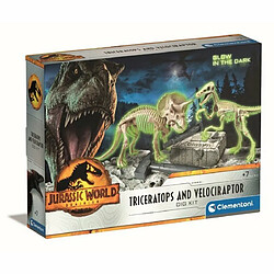 Ludendo Jurassic World Triceratops Velociraptor