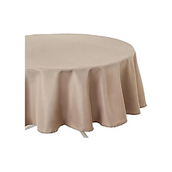 JJA Nappe ronde - Diamètre 180 cm - Lin - Anti taches nettoyage facile