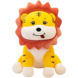 Universal 40cm mignon tigre peluche super douce coussin de sommeil cadeau de Noël livraison gratuite | coussin de luxe (jaune)