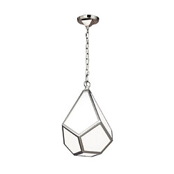 Elstead Lighting Suspension Diamond Nickel poli