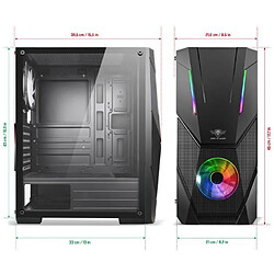 Avis BOITIER PC GAMER ROGUE 5 ARGB EDITION RGB SPIRIT OF GAMER