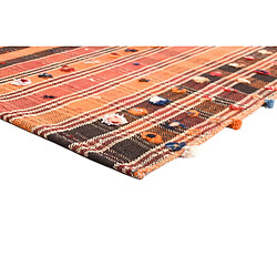 Vidal Tapis de laine 235x136 orange Jajim