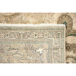 Vidal Tapis de laine 283x185 vert Vintage Royal pas cher