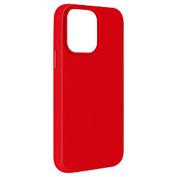 Avizar Coque pour iPhone 15 Pro Max Semi-rigide Soft-touch Fast Cover Rouge