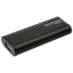 Mini USB 2.0 4-Port concentrateur, noir, avec solénoïde, sans bloc d'alimentation, Aten UH284Q9Z