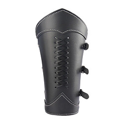 Gauntlet Costume Médiéval Brassards Cosplay équitation Hommes Femmes Noir