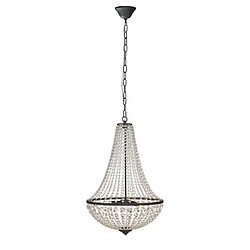 Markslojd Lustre suspension en cristal GRÄNSÖ Noir 3 ampoules