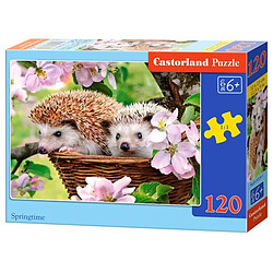 Springtime, Puzzle 120 Teile - Castorland