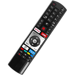 SANAG Telecommande De Remplacement Pour Televiseurs Ultra Hd 4K Vestel Finlux Telefunken Edenwood Rc4318 Avec Boutons Netflix Youtube