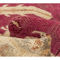 Vidal Tapis de laine 227x160 rouge Ziegler pas cher