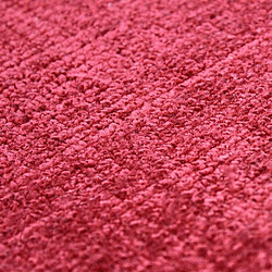 Acheter Thedecofactory SANTAL - Tapis aspect velours rouge 120x170