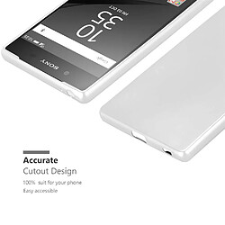 Cadorabo Coque Sony Xperia Z5 PREMIUM Etui en Argent pas cher