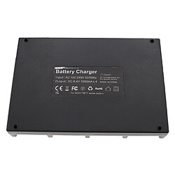 vhbw Chargeur compatible avec Sony DCR-TRV525, DCR-TRV7, DCR-TRV58E, DCR-TRV620K caméra, action-cam - Chargeur quadruple, témoin de charge