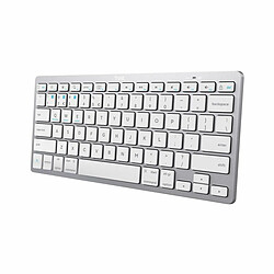 Clavier sans fil Trust 24651 Qwerty US Argenté Monochrome