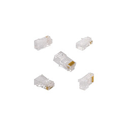 Ledkia Pack 100 Unités RJ45 UTP Transparent