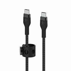 Câble USB C Belkin BOOST?CHARGE PRO Flex Noir 3 m