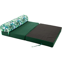 Acheter Jardindeco Chauffeuse double en coton coussin imprimé Deep jungle.