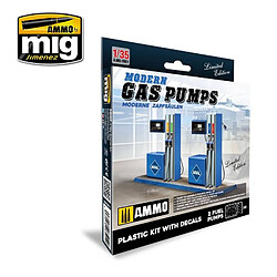 Mig Jimenez Ammo Modern Gas Pumps - Décor Modélisme