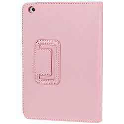 Wewoo Smart Cover rose pour iPad mini 1/2/3 Litchi Texture Flip étui en cuir avec fonction de support