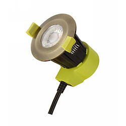 Acheter Inspired Downlight encastré à DEL à intensité variable, laiton antique, 38 degrés. Angle de faisceau, 840lm, 5000K, IP65, DRIVER INCLUS